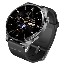 Livecam Round Smartwatch
